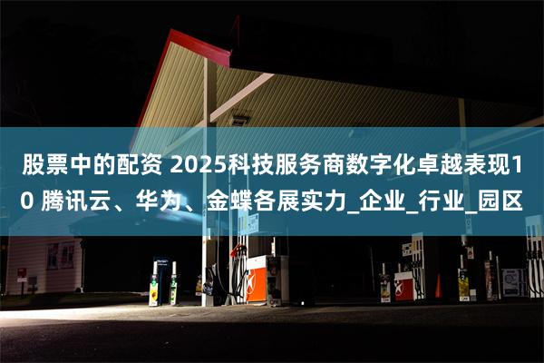 股票中的配资 2025科技服务商数字化卓越表现10 腾讯云、华为、金蝶各展实力_企业_行业_园区