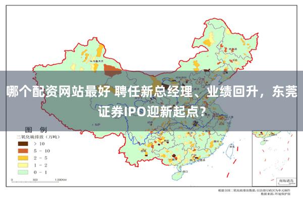 哪个配资网站最好 聘任新总经理、业绩回升，东莞证券IPO迎新起点？