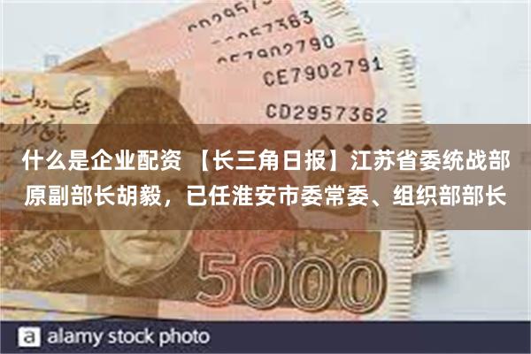什么是企业配资 【长三角日报】江苏省委统战部原副部长胡毅，已任淮安市委常委、组织部部长